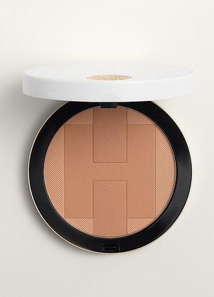 Hermes минеральная пудра hermès plein air h trio healthy glow mineral powder 3 sahara