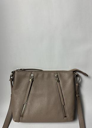 Шкіряна фірмова сумка на/ через плече radley