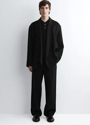 Верхня чоловіча сорочка cos double-faced wool overshirt / s