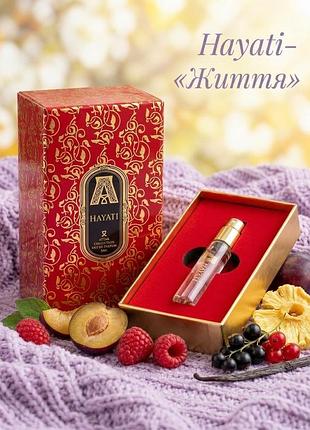 Нішеві парфуми attar collection hayati 8 мл оригінал шлейфові стійкі духи