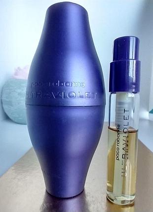 Paco rabanne ultraviolet  пробник 3