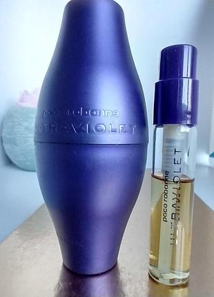 Paco rabanne ultraviolet  пробник 4