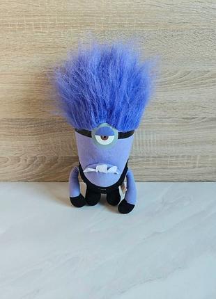 Злий фіолетовий міньйон despicable me 2 toy factory ≈30 см