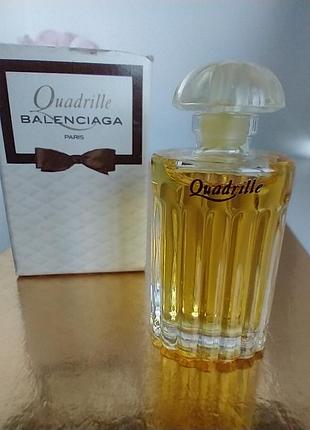 Quadrille balenciaga 5 мл мініатюра вінтаж рідкість