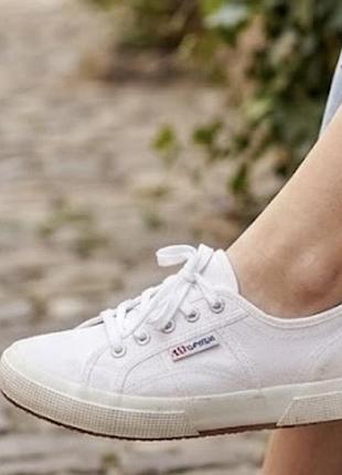 Текстильные кеды superga 2750 cotu classic, италия 🇮🇹
