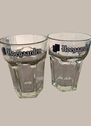 Фірмовий пивний бокал "hoegaarden" бельгія