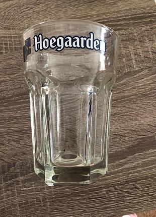 Фірмовий пивний бокал "hoegaarden" бельгія