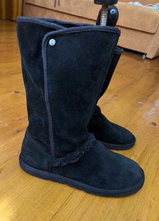Ugg оригінал  замшеві чобітки демісизон, без утеплення