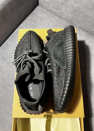 Adidas yeezy boost 350 pirate black (2023) bb5350 — 43⅓ — оригінал