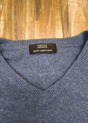 Светр кашемір m&s, l 3