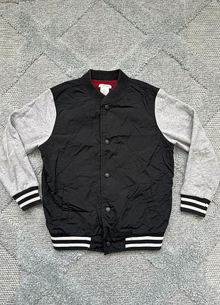 Дитячий куртка-бомбер (або куртка в стилі коледж / varsity jacket) бренду joe fresh