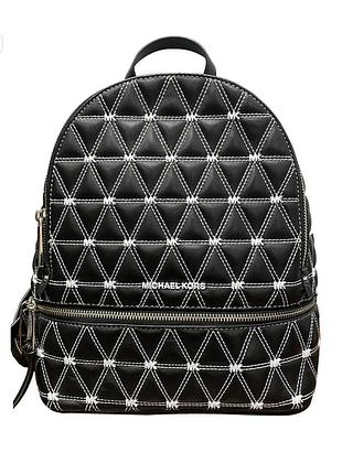 Шкіряний міні-рюкзак michael kors rhea quilted