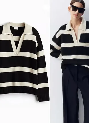 Женский свитер поло от h&amp;m, 52-54укр.