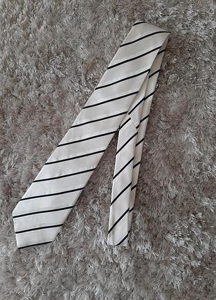 Новый мужской галстук autograph m&amp;s/ 100%- натуральный шелк