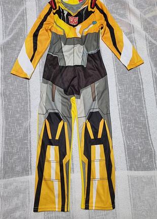 Карнавальний костюм  трансформер бамблбі (bumblebee) на 5-6років