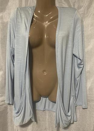 Тонкий трикотажный кардиган без застежек new look