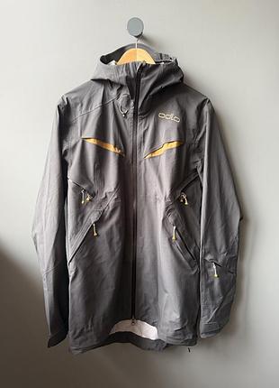 Куртка чоловіча odlo hardshell jacket sharp x logic сіра