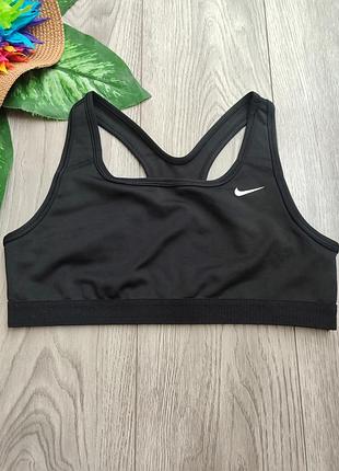 Спортивний топ nike чорний розмір xl