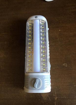 Аккумуляторный фонарь-лампа led dp-7104b 1500 mah 8w