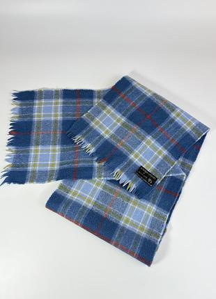 Шотландський вовняний шарф lochcarron of scotland (100% шерсть, тартан)