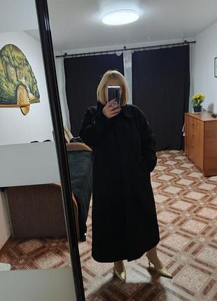 Пальто длинное женское батал тренч