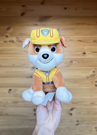 М’яка іграшку кремез rubble із серії щенячий патрул paw patrol