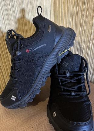 Чоловічі кросівки columbia outdoor чорні 41 розмір (26 см)