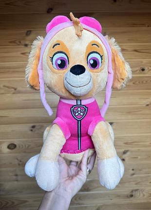 Скай щенячий патруль paw patrol 37 см мʼяка іграшка