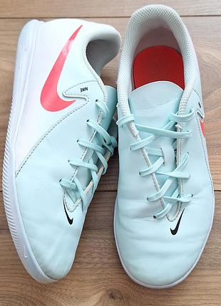 Бутси дитячі nike phantom gx ii club ic turquoise/white розмір 36