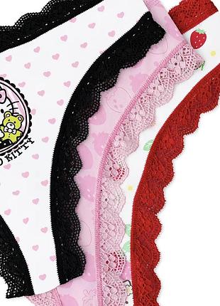 Набір трусиків hello kitty білизна hello kitty 4