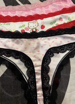 Набір трусиків hello kitty білизна hello kitty 7
