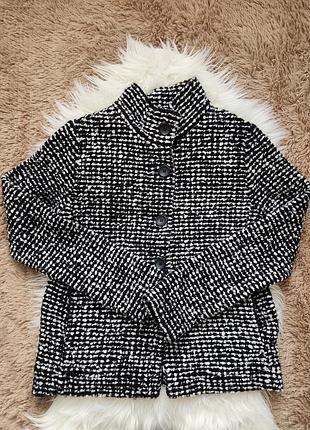 Женский теплый пиджак шерсть 34-36р xs-s