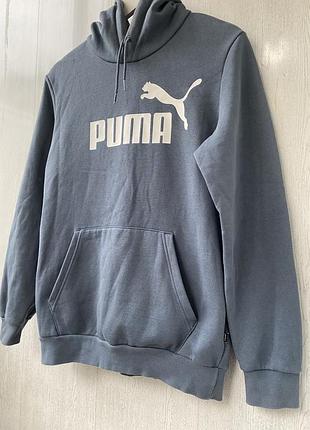 Синий костюм м/ж  puma на флисе оригинал
