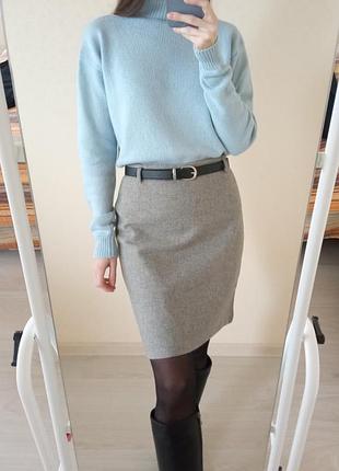 Шерстяная юбка weekend max mara