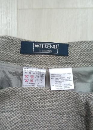 Вовняна спідниця weekend max mara 6