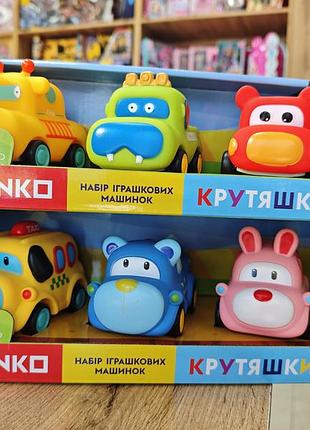 Ігровий набір otamanko крутяшки мультяшні тварини