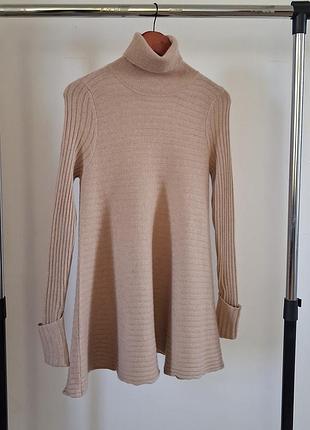 Кашемірова сукня туніка 100% кашемір mark's spencer r.12 (m-l) 🐫 camel