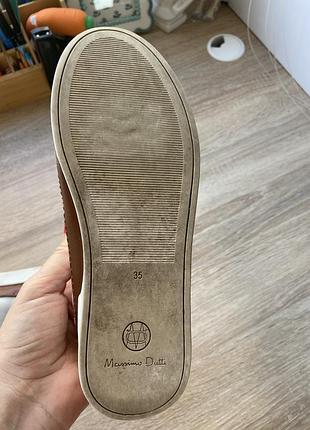 Кросівки massimo dutti шкіряні білі 4