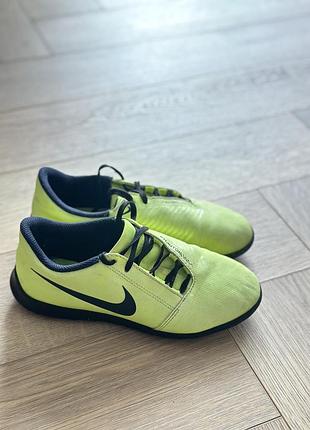 Бутси дитячі nike салатові