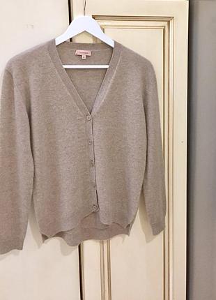 Новый.кардиган из кашемира факультета storm cashmere relaxed cardigan beige оригинал из свежих коллекций
