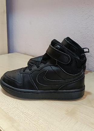 Кроссовки nike court borough mid 2 р29 18см.