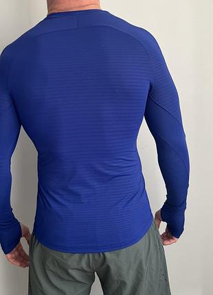 Спортивна кофта чоловіча adidas синя 4