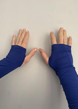 Спортивна кофта чоловіча adidas синя 7