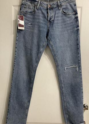 Нові чоловічі джинси jack & jones glenn slim w34 l34 з бірками
