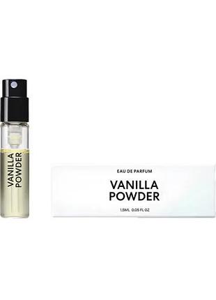 Пробник парфумів premier matier vanilla powder 1.5 мл