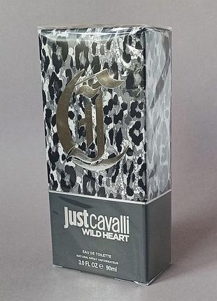 Roberto cavalli just cavalli wild heart for him 90 мл для чоловіків (оригінал)