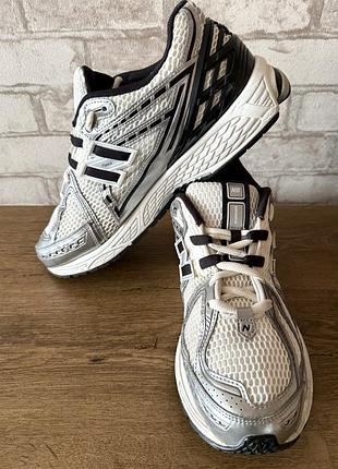 Оригінал! чоловічі кросівки new balance 1906r silver metallic black white, ідеал стан, us 12, uk 11.5, 46 р, 30 см