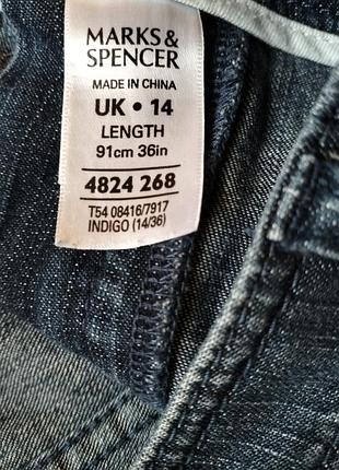 Джинсовая юбка миди marks &amp; spencer 4