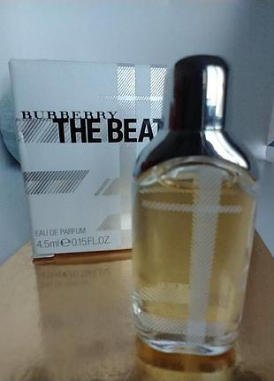 Burberry the beat for woman мініатюра 4,5 мл вінтаж