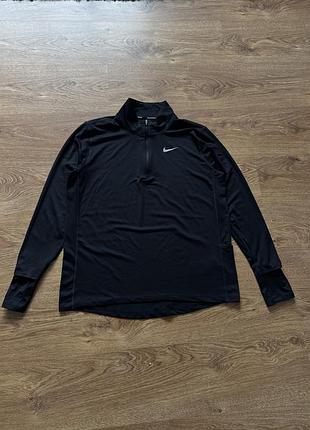 Спортивна кофта чоловіча nike чорна розмір l